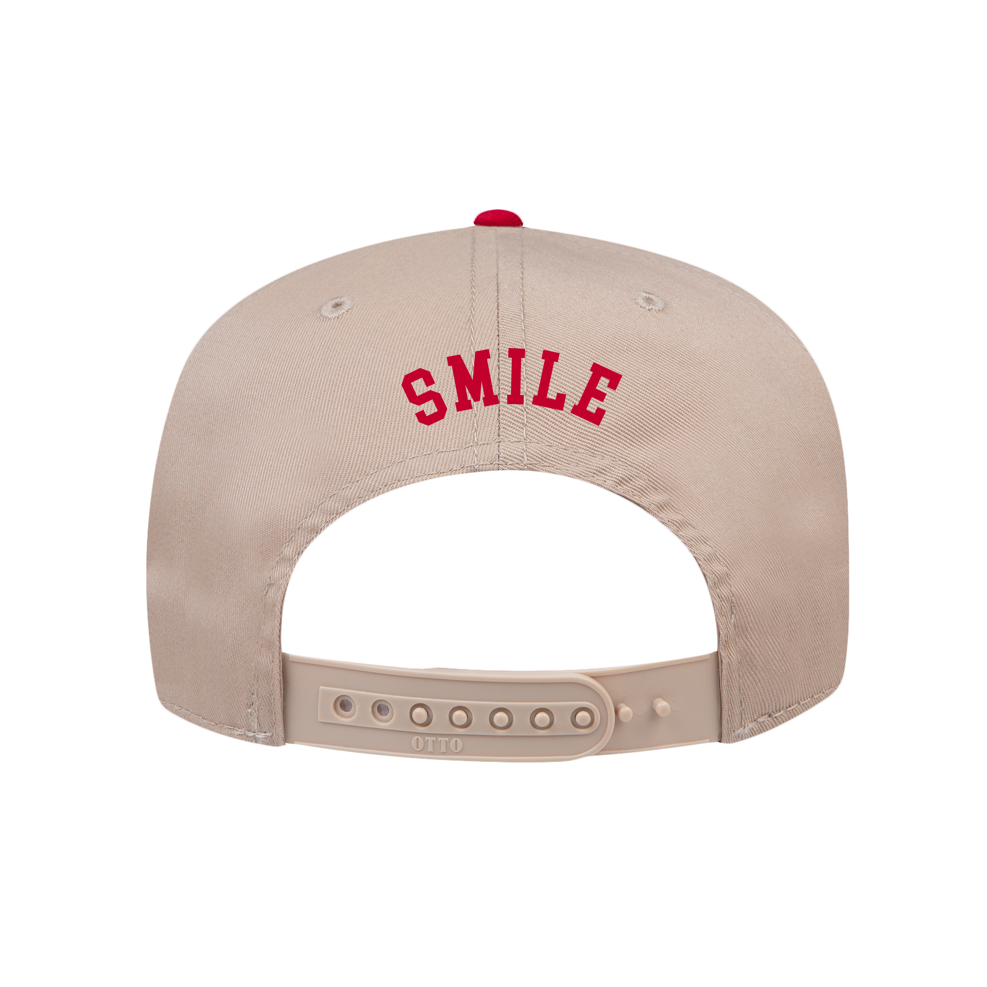 Kind Energy Snapback Khaki/Red back