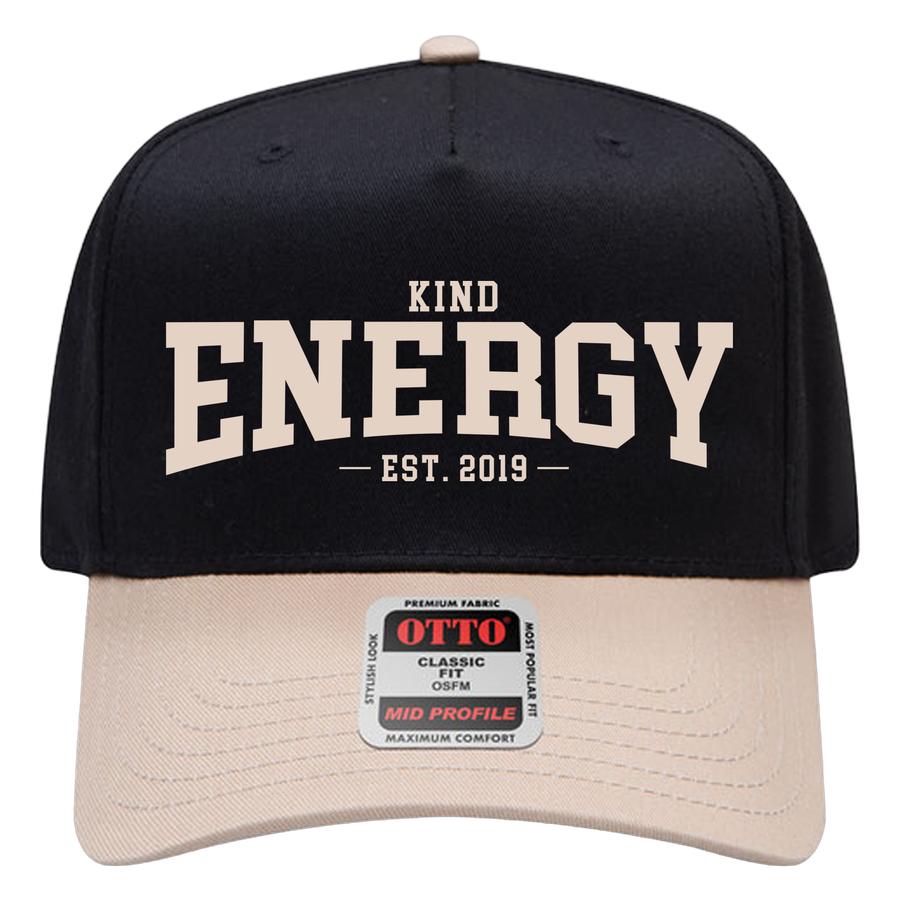 Kind Energy Snapback Khaki / Black